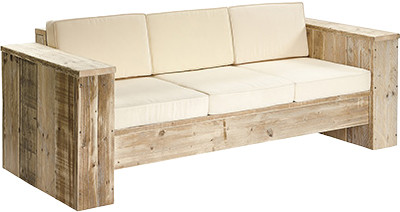 Bauholz 3-Sitzer BA-02