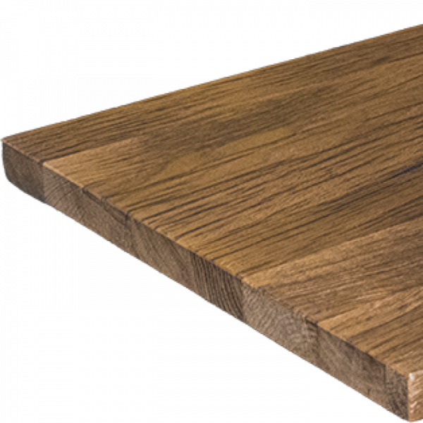 Tischplatte Altholz Eiche TP-06 Rund Ø 60cm